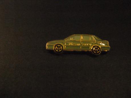 Nissan Sunny C-segment. groen model